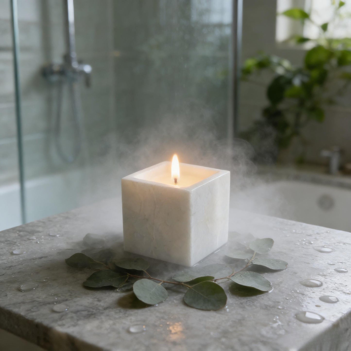 Scented candles, natural marble decorative candles, long-lasting combustion, home decor, Halloween decoration, birthday gifts