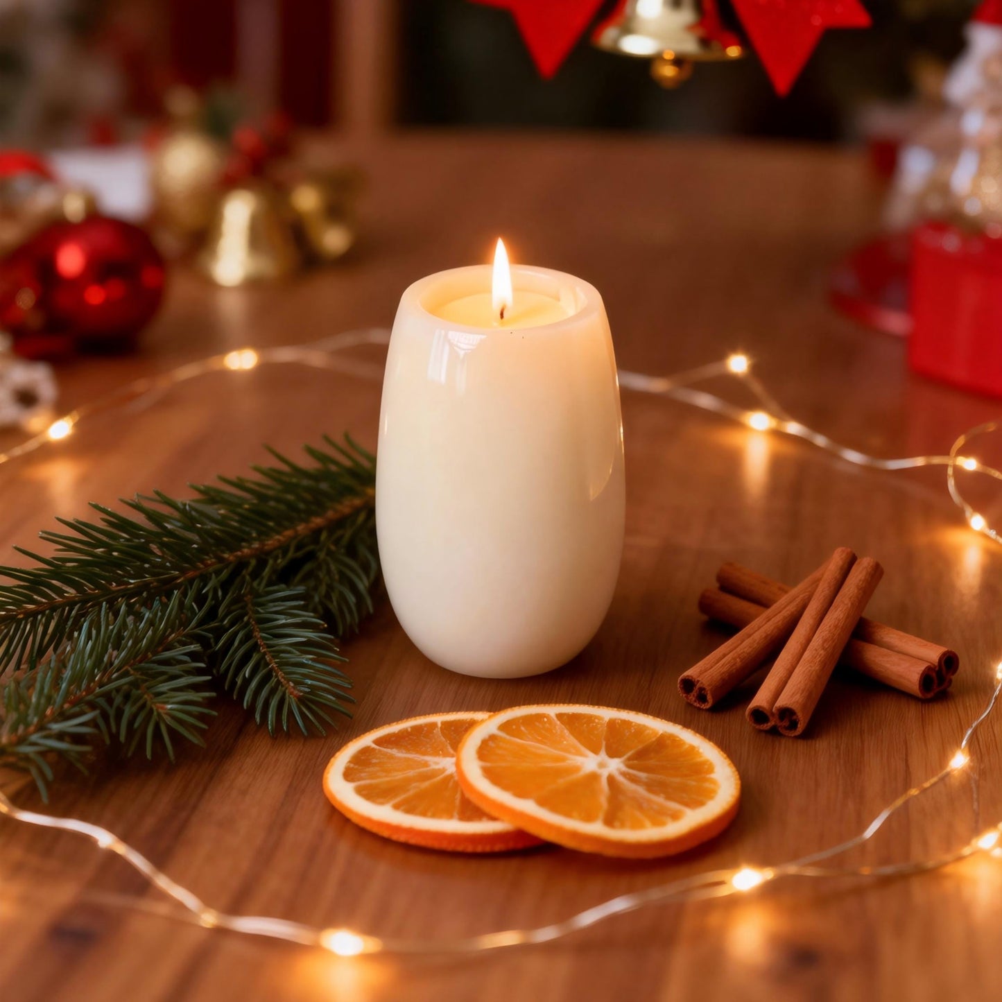 Handmade Marble Stone Candle – Smooth Oval Design – Aromatherapy Scented Candle for Yoga, Spa, or Holiday Gift