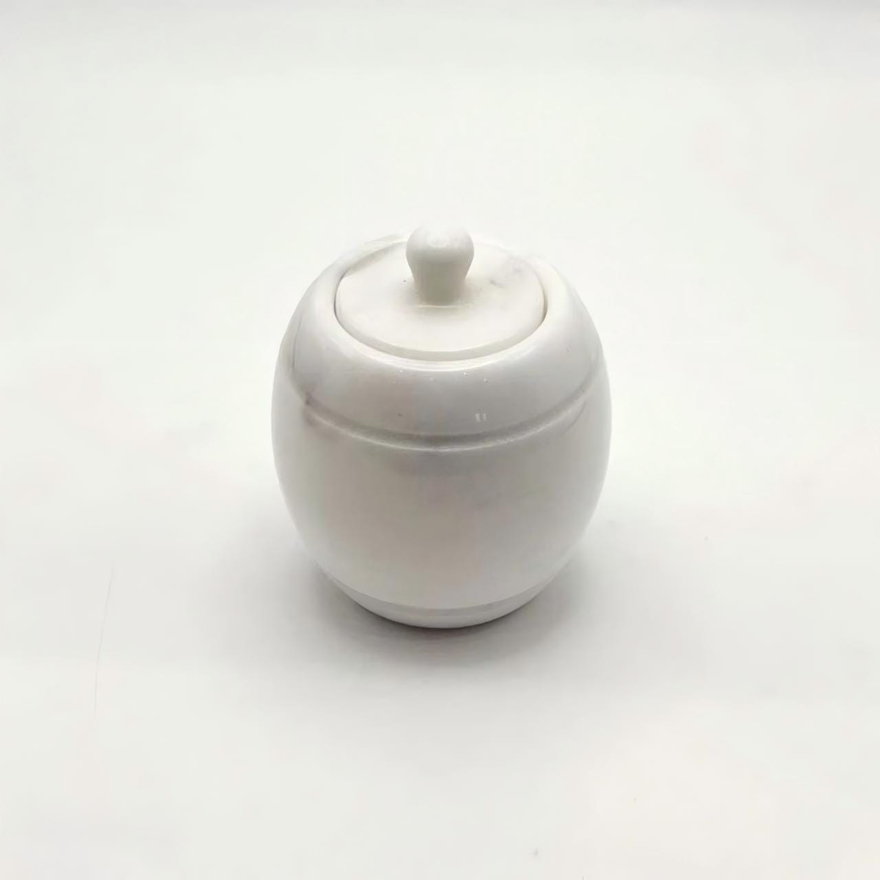 Artisanal Veined Marble Pet Urn-Perfect for Cherished Pet Remains