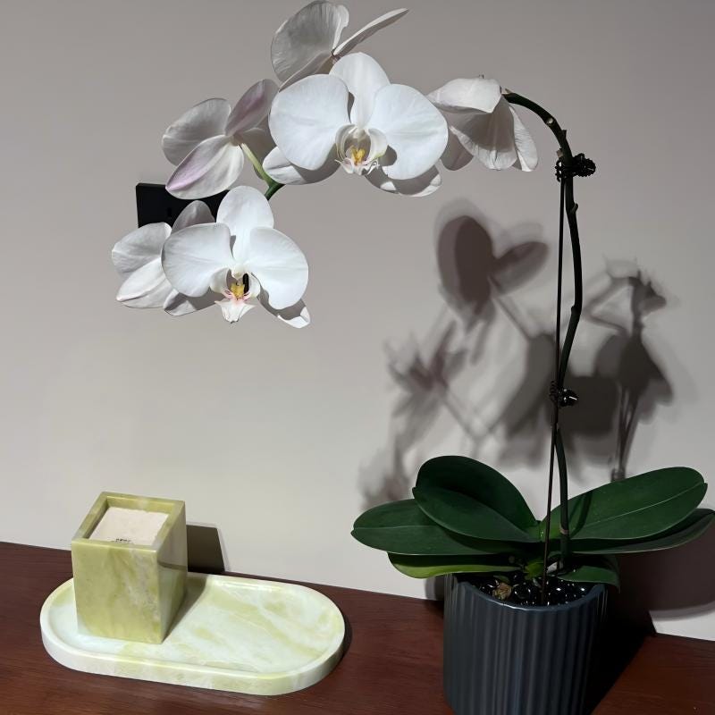 Irish Green Marble Tray & Soy Candle Set –Home Decor Gift for St.Patrick's Day