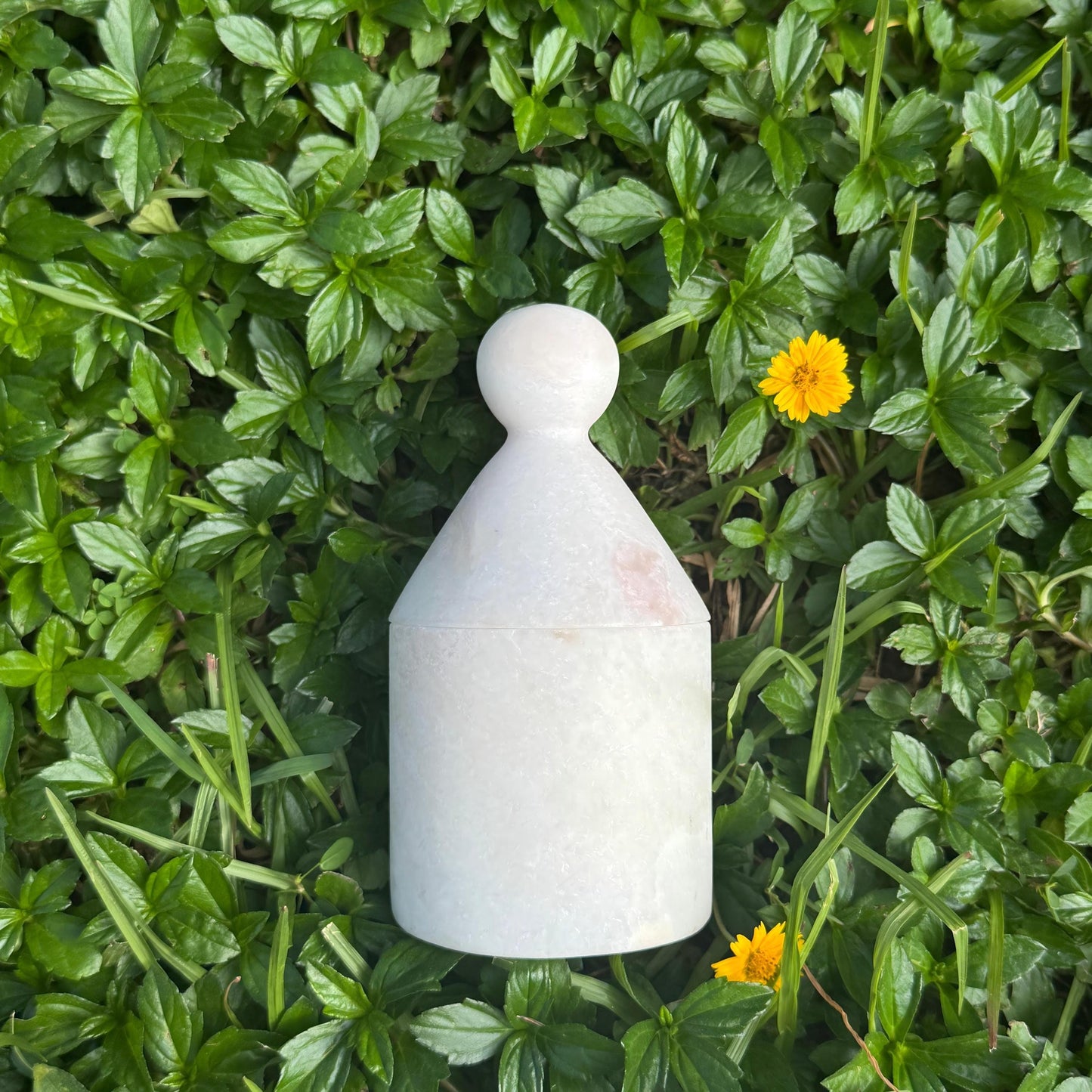Handmade Marble Pet Urn - Peaceful Ashes Keepsake for Dogs & Cats