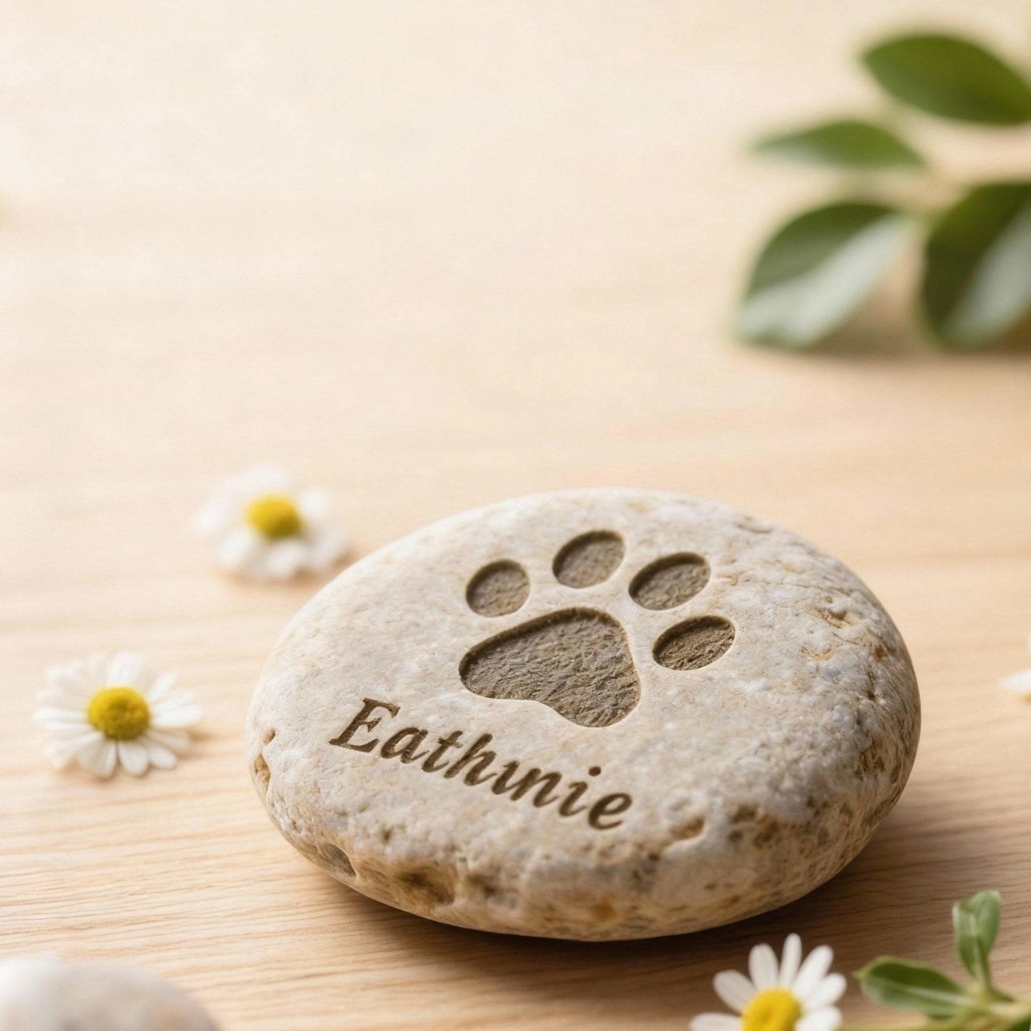 Pet tombstones, stone engraved monuments for cat and dog tombs, small tombstones, custom stone tablets for funeral services