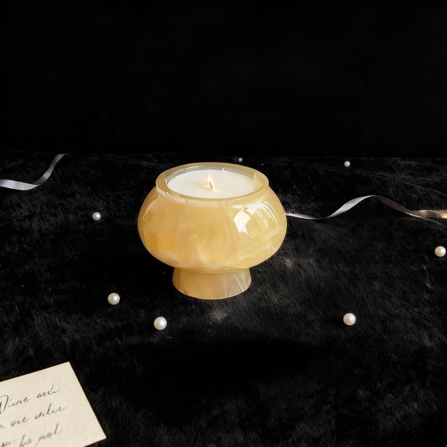 Handmade marble Candle – Organic Mushroom Design – Aromatherapy Scented Candle for Yoga, Spa, or Holiday Gift,Valentine's Day